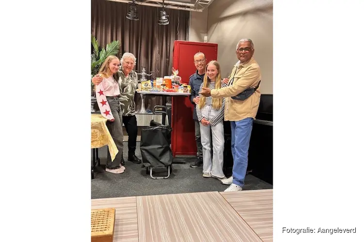 De jaarlijkse kien avond in Heemskerk