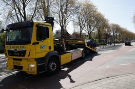 Ongeval op kruising in Heemskerk zorgt voor verkeershinder