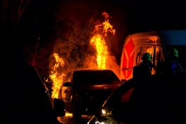 Meerdere voertuigen beschadigd bij nachtelijke autobrand in Heemskerk