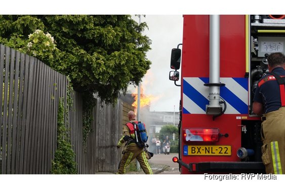 Schade na uitslaande brand in aanbouw in Heemskerk