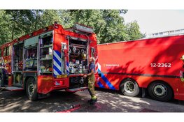 Tiental meters gras in brand in Heemskerk