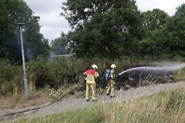 Brandweer rukt uit voor brand in park in Heemskerk