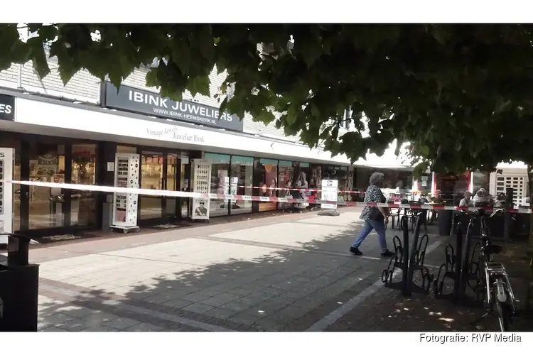 Overval op juwelier Heemskerk, verdachte voortvluchtig