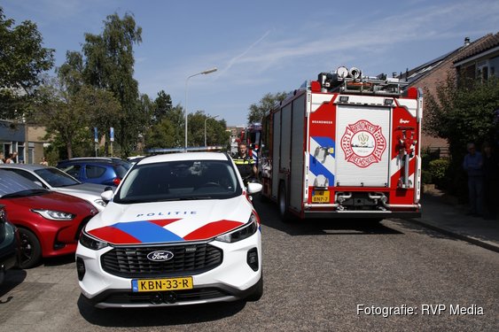 Woningbrand door kortsluiting in Heemskerk