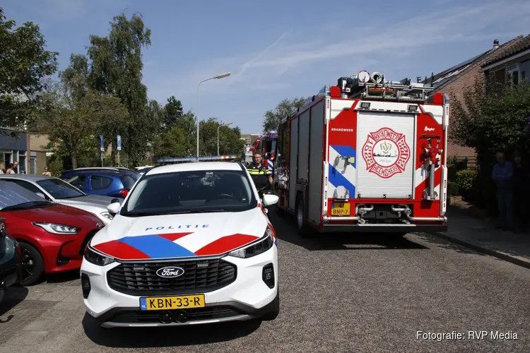 Woningbrand door kortsluiting in Heemskerk