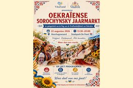 Tweede editie Sorochynska Jaarmarkt komt er aan in Stadspark De Parel