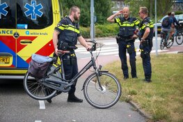 Fietsster gewond na aanrijding met auto in Heemskerk