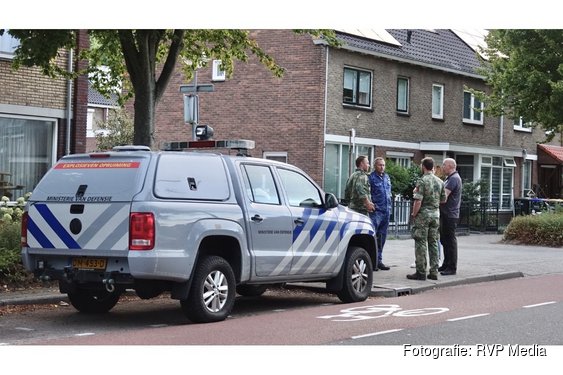 Verdacht voorwerp aangetroffen op straat in Heemskerk: EODD ingeschakeld