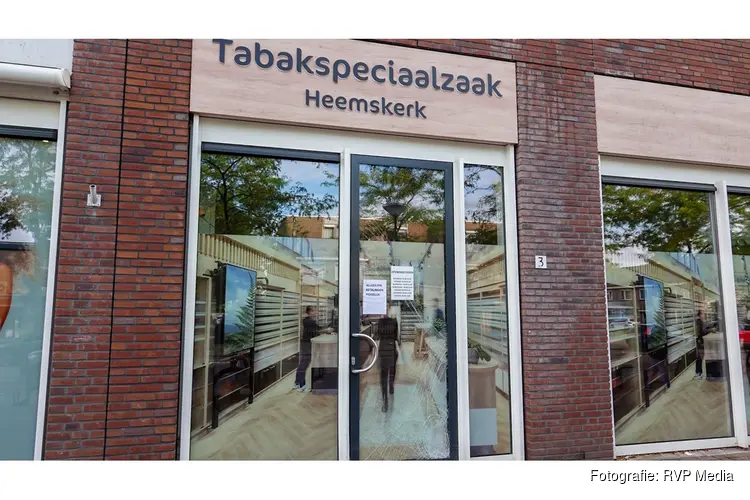 Inbraak bij tabakszaak Beethovenstraat Heemskerk