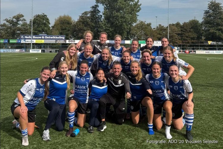 ADO '20 VR1 wint ook tweede duel en is koploper