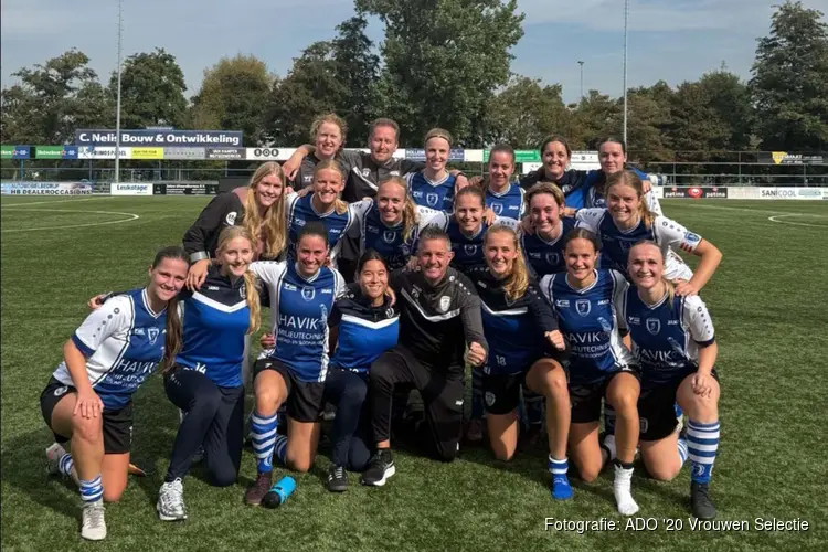 ADO '20 VR1 wint ook tweede duel en is koploper