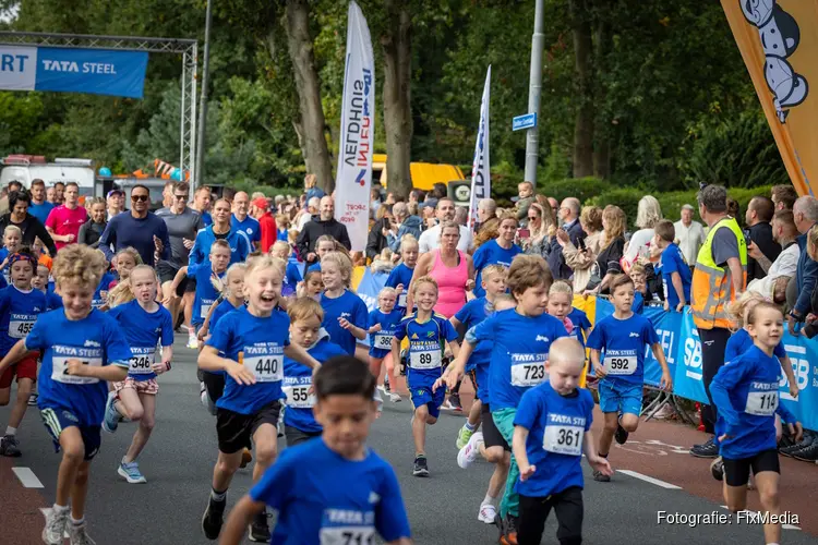 Zonovergoten Tata Steel Marquetteloop trekt ruim 900 hardlopende kinderen