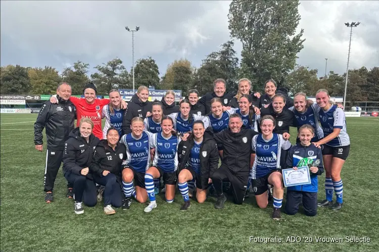 ADO ’20 VR1 wint topper van Hoogland en verstevigt koppositie