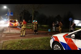 Fietser belandt in sloot langs Communicatieweg in Heemskerk